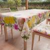 PETTI Artigiani Italiani Stain-Resistant Tablecloth, Floral Pattern 30, for 6 Seats (140 x 180 cm), 100% Made in Italy view 1