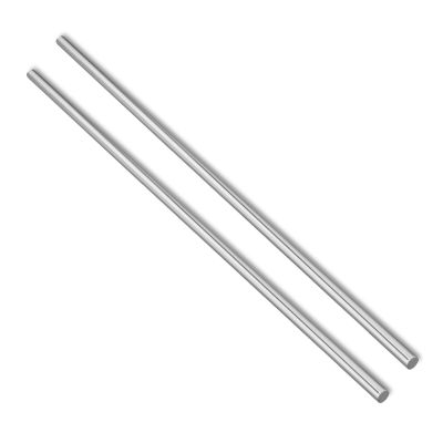 10 mm Linear Shafts, 2-Pack, 10 mm x 600 mm Precision Round Rods