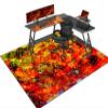Office Chair Mat for Hardwood Floors, 47.2 x 55.1 in view 1