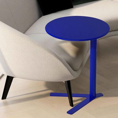 Drsyffsup Modern Side Table, Blue, 40 x 40 x 60 cm