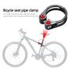 Mountain Bike Seatpost Clamp with Quick Release, Hollow Design, Black, 31.8 mm view 3