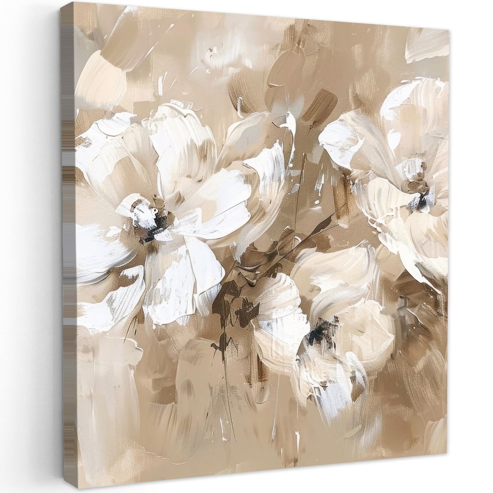 MuchoWow Modern Canvas Wall Art Print for Living Room Decor