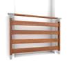Classic 4 French Balcony Railing, Aluminum/Stainless Steel, Pine Wood, 140 × 100 cm view 1