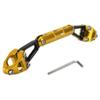 YCYHMHH Crossbar Handlebar Extender Light/Lamp Bracket Phone Stand GPS Holder for S-YM JET-X ADX 125/150, Gold view 1
