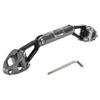 YCYHMHH Crossbar Handlebar Extender Light/Lamp Bracket Phone Stand GPS Holder for S-YM JET-X ADX 125/150, Gold view 4