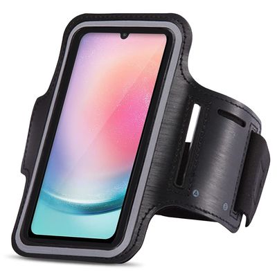 Sports Armband Phone Holder with Key Pocket Compatible with Google Pixel 11, 10, 9a, 9 Pro XL, Black