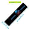 NIBHZ 116 x 27-Inch Non-Slip Professional Rubber Dart Mat with Throw Lines view 2