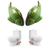 ZDdp Fish Toilet Bolt Caps, Funny Fish Toilet Bolt Covers, WC Replacement Parts, Decorative Bathroom Accessory, 1 Pc view 2