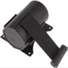 NAKEAH Retractable Queue Barrier, Wall-Mounted, Black, 5 m view 2