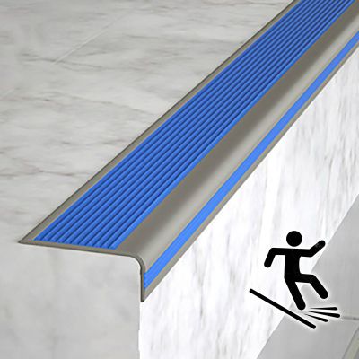 Self-Adhesive Non-Slip Stair Edge Protector for Indoor and Outdoor Use