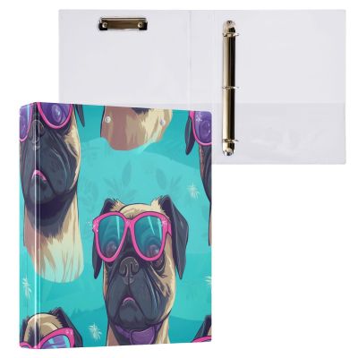 Dog 1 3-Ring Binder with Clipboard and Pocket