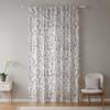 Leaf Print Panel Curtain, Vintage Country Style, 107 x 160 cm, 1 Panel view 1
