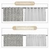 Leaf Print Panel Curtain, Vintage Country Style, 107 x 160 cm, 1 Panel view 4