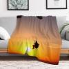 PAZZK Paragliding Flannel Throw Blanket for Couch or Bed, 51 x 71 in view 2