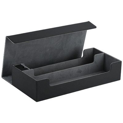 Muteitt Trading Card Storage Box, PU Leather TCG Deck Box with Magnetic Closure