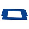 Spill guard compatible with the Bird Buddy feeder (Blue) view 1