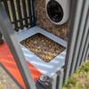Spill guard compatible with the Bird Buddy feeder (Blue) view 2