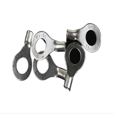 RNB2-6L (TO Type) AWG 16-14 Non-Insulated Bare Ring Terminal Crimp Connector