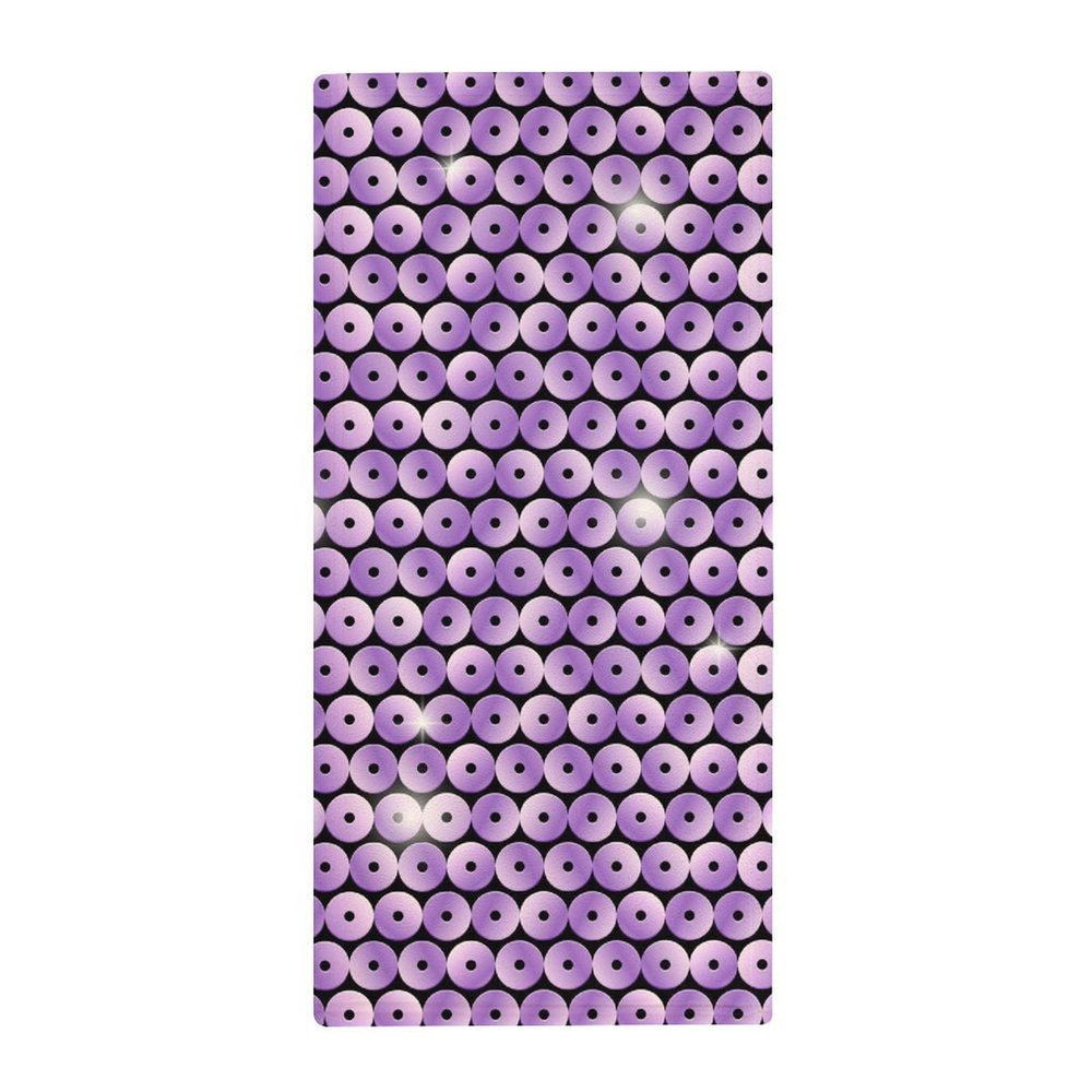 FZRTGOP Purple Sequin Quick-Drying Towel 73 x 35 cm