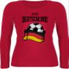 Women's Long-Sleeve Shirt – Football Germany 2026 – XS – Red view 1