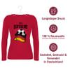 Women's Long-Sleeve Shirt – Football Germany 2026 – XS – Red view 4