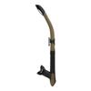 Mares Ergo Splash Snorkel for Diving, Snorkeling and Freediving, Black/Olive view 1