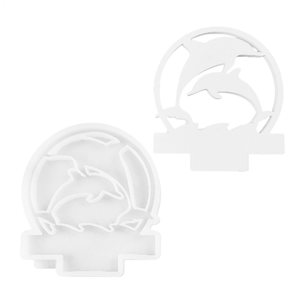 Dolphin Silicone Mold for Candle Holders