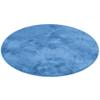 Snapstyle Deluxe Round Blue Shaggy Rug – Super Soft view 2