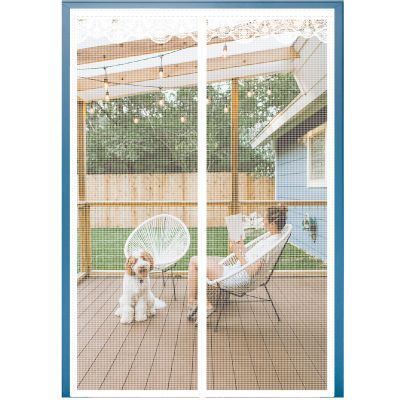 Magnetic Insect Screen Door 180 x 245 cm, White