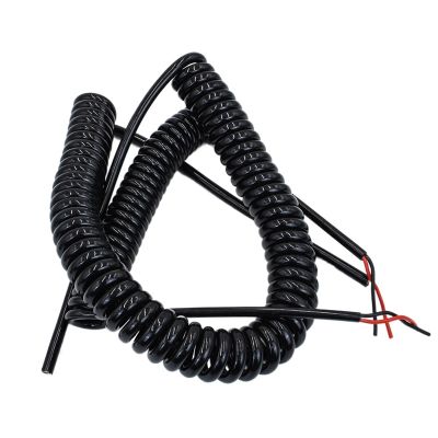 Flexible Stretch Cable, 2.5 m, Automatic Retraction, 4-Core