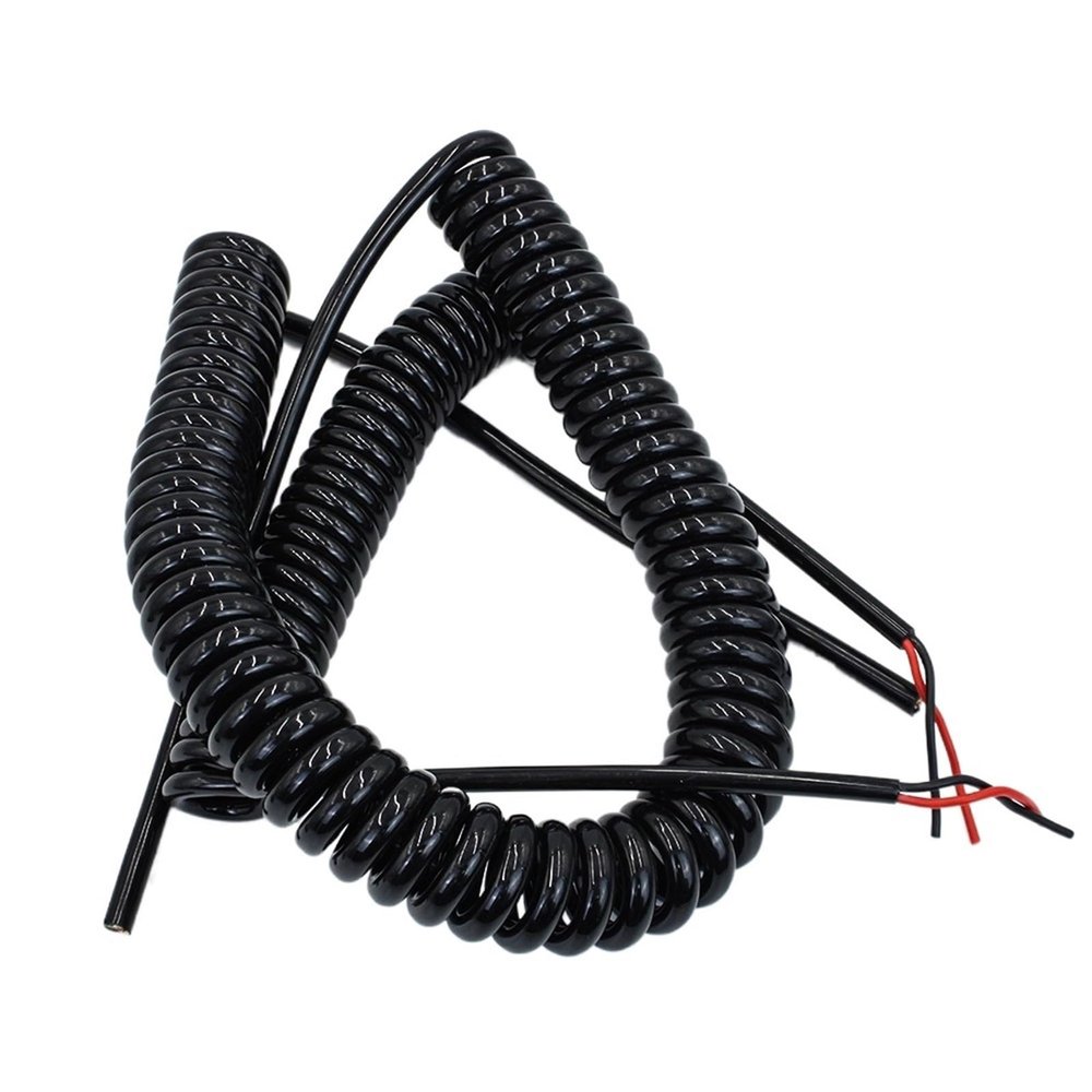 Flexible Stretch Cable, 2.5 m, Automatic Retraction, 4-Core