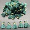 10 Polyester Fringe Tassels for DIY Sewing and Jewelry Making view 1