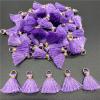 10 Polyester Fringe Tassels for DIY Sewing and Jewelry Making view 3