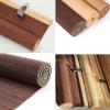 MZZHEDIE Dark Brown Bamboo Roller Blind, 70 x 150 cm view 4