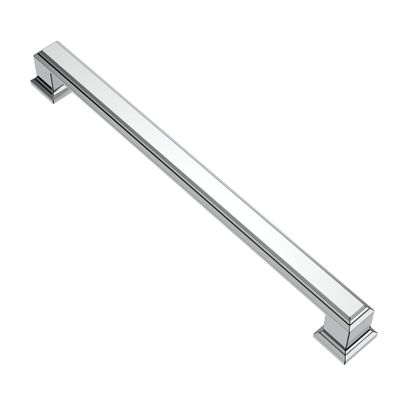 Alzassbg AL3071CP Polished Chrome Cabinet Handles, 6-Pack
