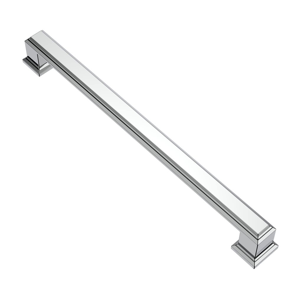 Alzassbg AL3071CP Polished Chrome Cabinet Handles, 6-Pack
