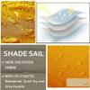 Sun Shade Sail, 1.2 x 2 m, Tear-Resistant and Waterproof, Gold view 4