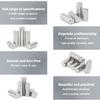 JIEYUZYUO 4 mm Stainless Steel Dowel Pins, 20-Piece Set, 22–35 mm view 4
