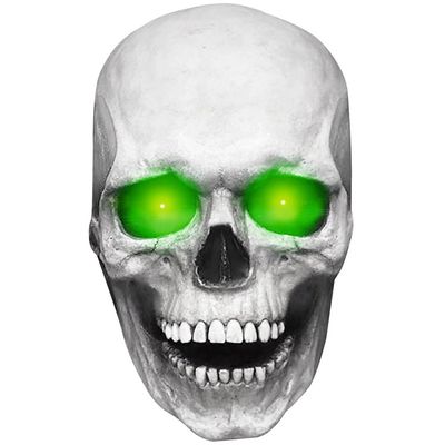 yeeplant Horror Full-Face Creepy Lifelike Cosplay Face Cover, Funny Realistic Light-Up Scary Novelty for Women, Festivals, and Halloween