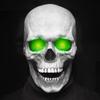 yeeplant Horror Full-Face Creepy Lifelike Cosplay Face Cover, Funny Realistic Light-Up Scary Novelty for Women, Festivals, and Halloween view 4