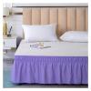 Bed Skirt, Wrap-Around Elastic Ruffled Bedspread, 38 cm Drop, Twin/Full/Queen/King view 2