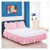 Three-Layer Elastic Wrap-Around Bed Skirt view 4