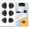 LT Easiyl 3 Pairs Memory Foam Ear Tips for Google Pixel Buds Pro, Black view 3
