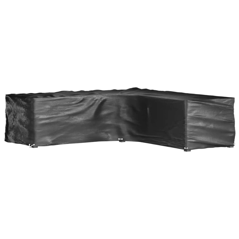 LAPOOH L-Shaped Garden Furniture Cover, 285 x 285 x 70 cm, 16 Eyelets