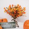 Artificial Autumn Flowers, 17 in, 12 Stems with Daisies, Forsythia and Berries view 3
