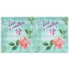 Music Rose 3-Ring Binder with Clipboard and Pocket view 2