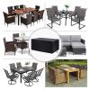 Zhadongli Art Garden Furniture Cover 250 x 100 x 70 cm, Waterproof 420D Oxford Cover view 3