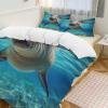 PAZZK Siegel 3D-Print Duvet Cover Set, 3-Piece, Microfiber, Double 200 x 200 cm view 4