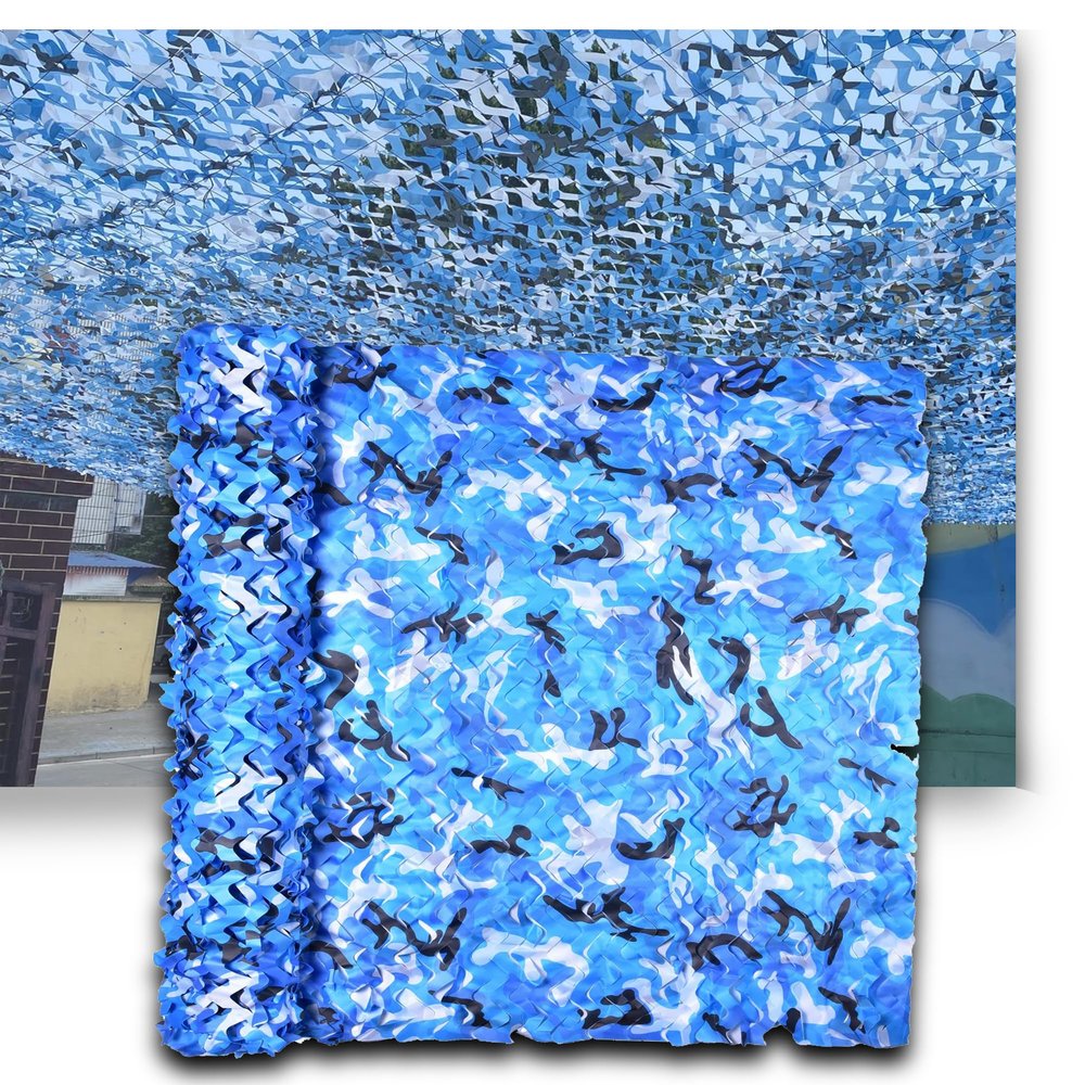 TMGJShd Camouflage Net, Woodland Pattern