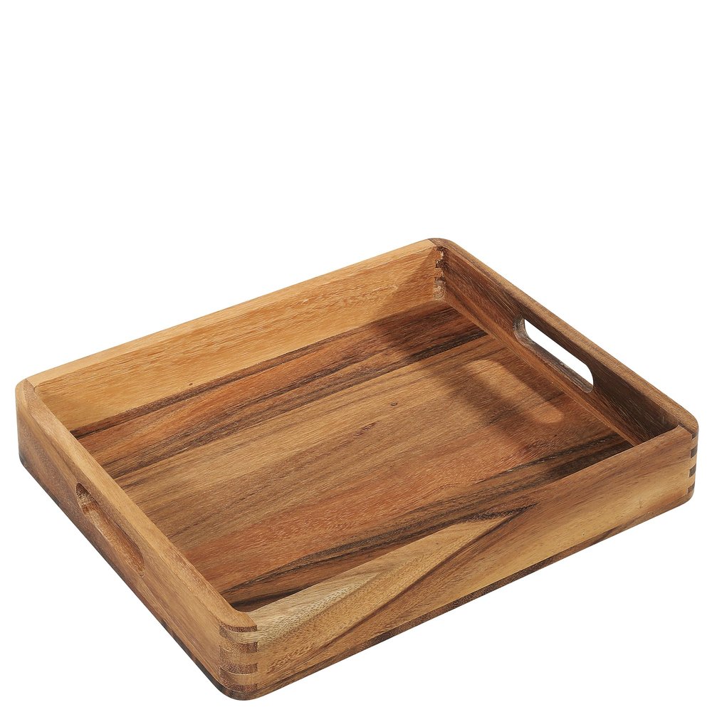 Zassenhaus Serving Tray, 44 × 36 × 6 cm, Sustainable Acacia Wood